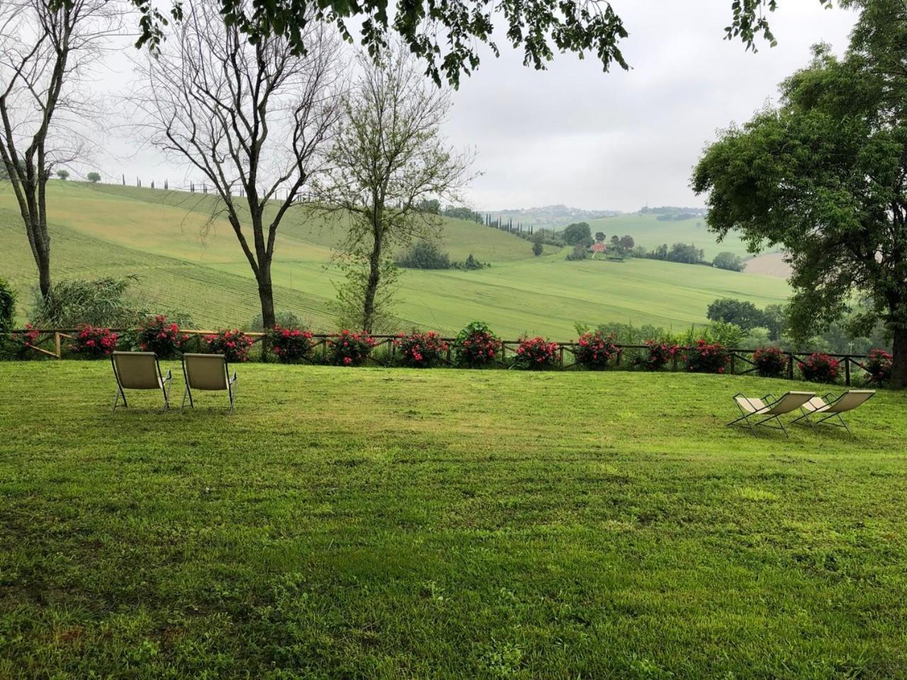 Vigna Sant' Amico Country House Morro d'Alba Bagian luar foto